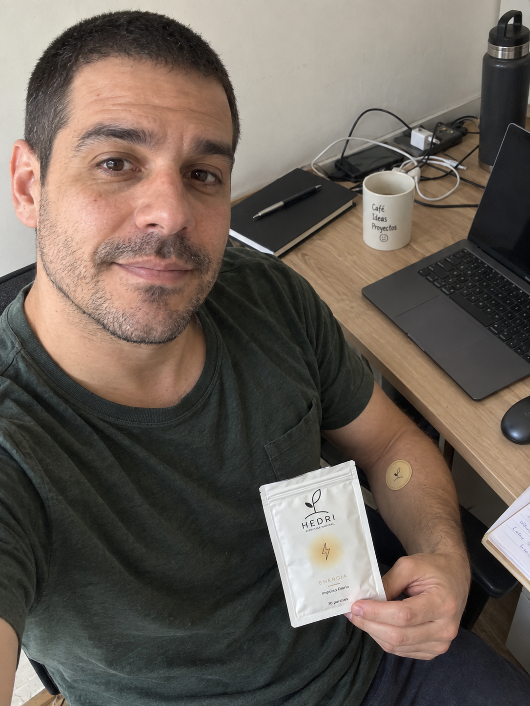 Escena ilustrativa con productos HEDRI
